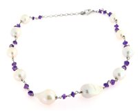 Collana Forever Gioielli Donna in Argento Perla FGCO00529 - FGCO00529
